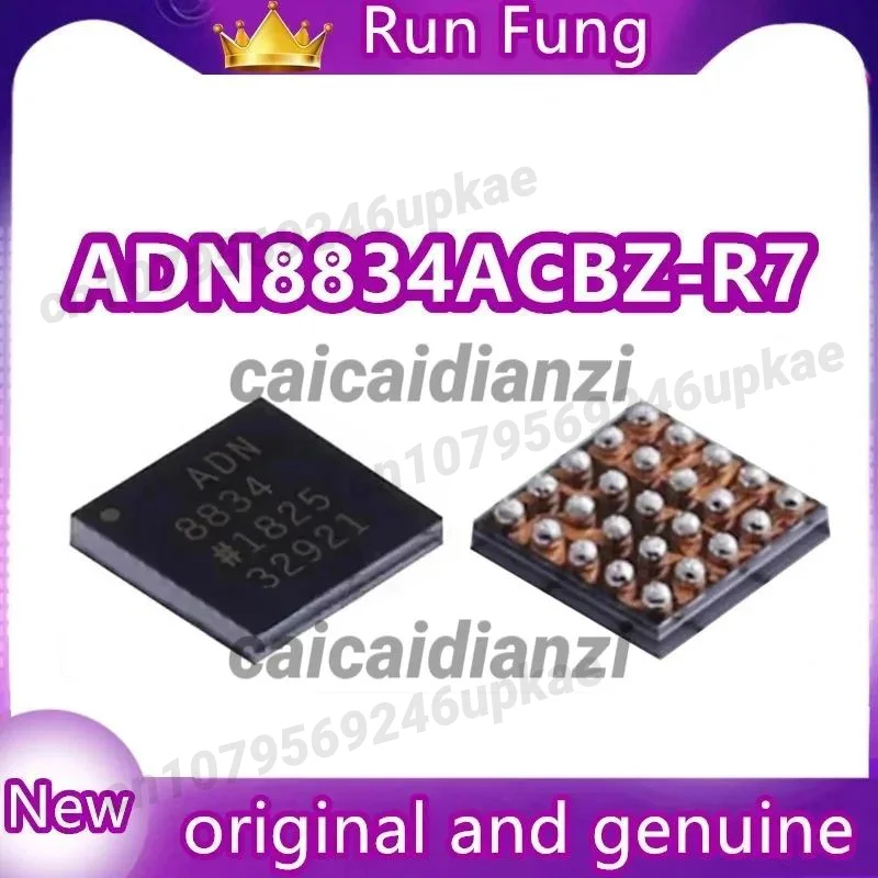 

ADN8834ACBZ-R7 ADN8834ACBZ Термоэлектрический охладитель PMIC 25-WLCSP (2,54x2,54) 5 шт./лот, новый оригинал
