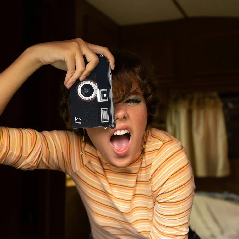 

NEW Silicone Camera Case Solid Color Shockproof Camera Accessories Soft Wear Resistant Protective Shell for KODAK EKTAR H35/H35N