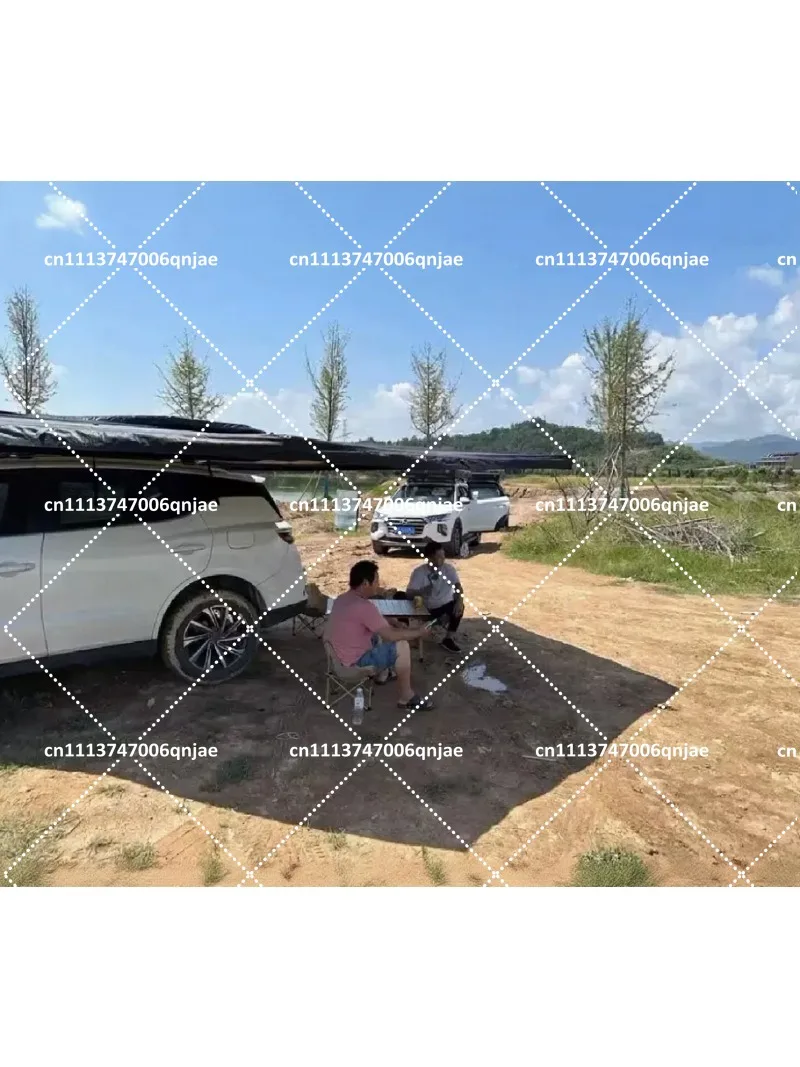 Quick Setup Car Side Awning Sun Rain Shelter for Outdoor Camping Travel Five-Sided Design