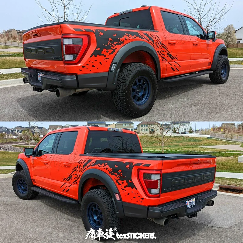 

Car sticker FOR Ford F-150 Raptor 2023 body exterior modification decoration fashion sports sticker accessories