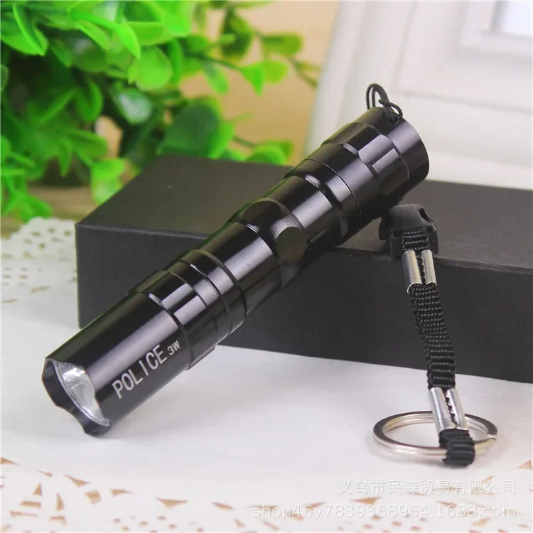 

Small five cell Flashlight LED light Battery small electric portable mini flashlight outdoor emergency lighting gift box