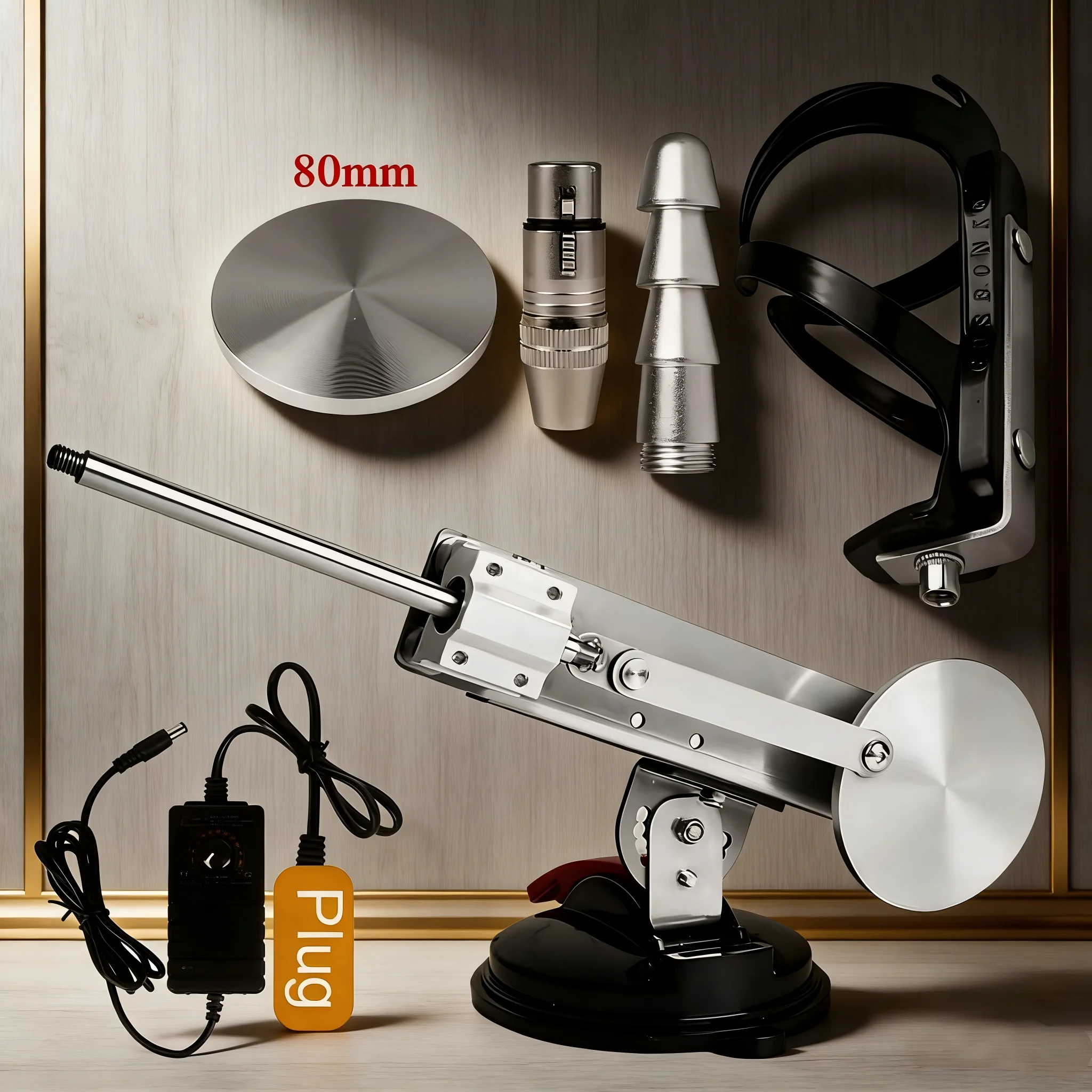 New Mini Telescopic Linear Actuator Stroke 65mm High Thrust DIY Electric Push Rod Refitted 3XLR Reciprocating Linear Actuator