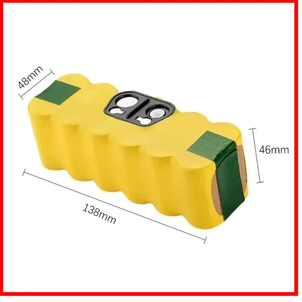 2025 100%14.VFor iRobot Roomba 500 مكنسة كهربائية Battery900 985 980 960 785 530 560 650 630 620 650 770 780 بطارية قابلة للشحن