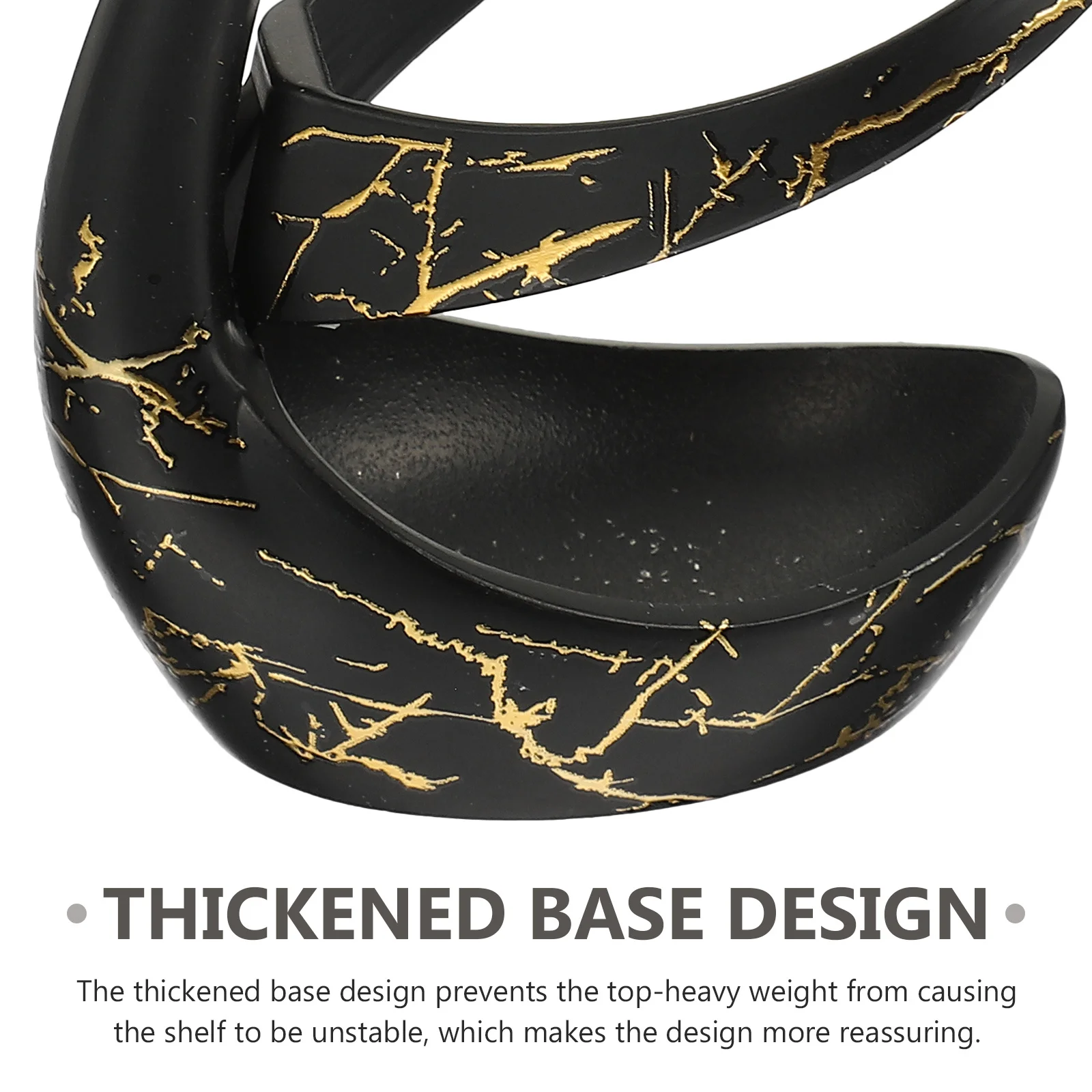 

1Set Elegant Stainless Steel Coffee Spoon Set Swan Base Stand Practical Kitchen Gadget Creative Gift for Friends