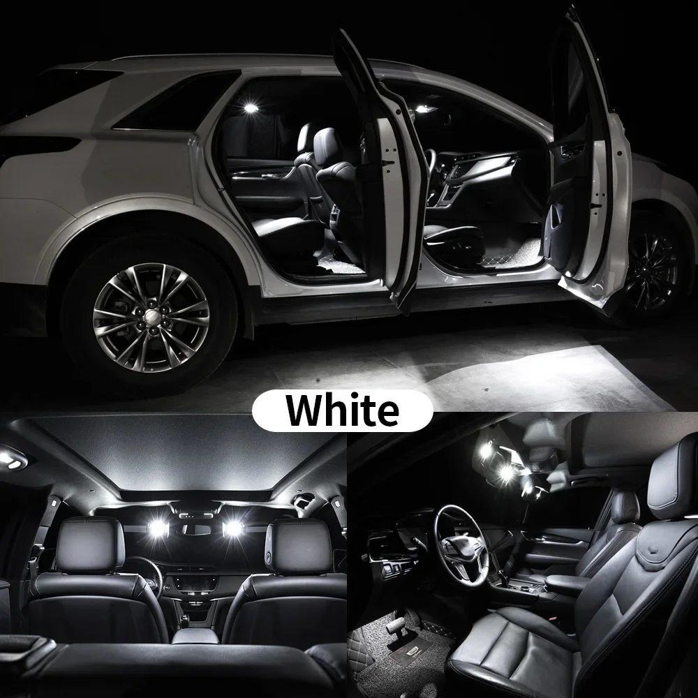 Canbus LED الداخلية خريطة قبة مصابيح كهربائية عدة لفورد إسكيب كوغا حافة Ecosport إكسبيديشن اكسبلورر إقليم اكسسوارات السيارات