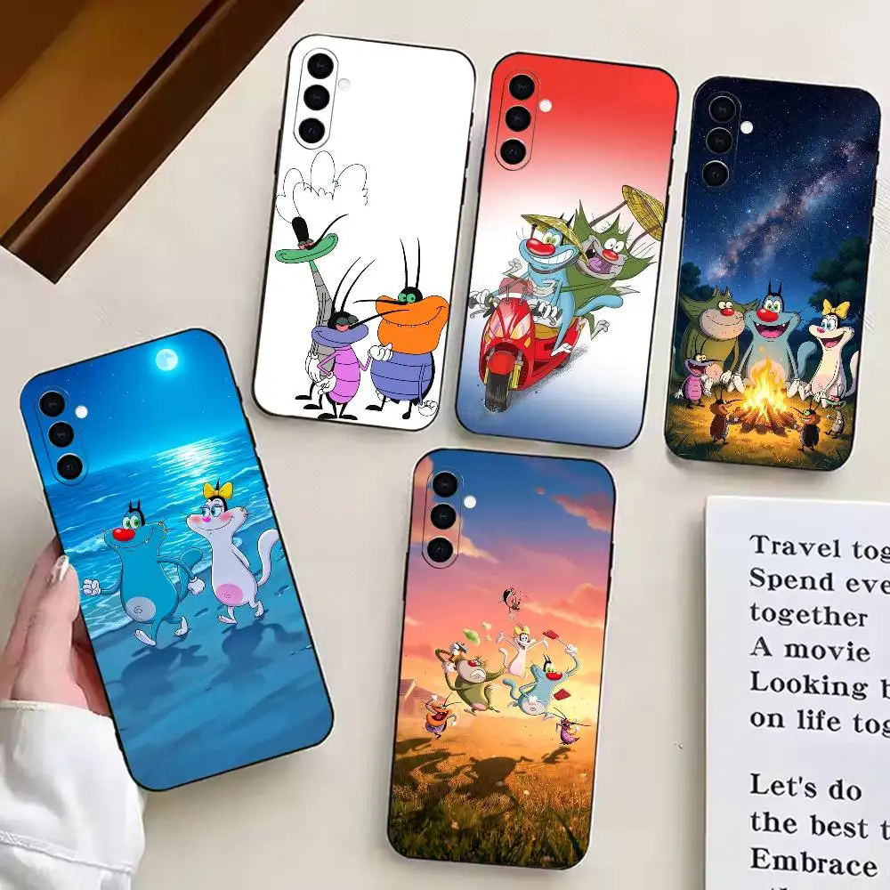 Comedy House Pet & Pest Cartoon  Phone Case For Samsung Galaxy A20,A21s,A22,A31,A32,A52,A53,A72,73,A80 Black Silicone Case