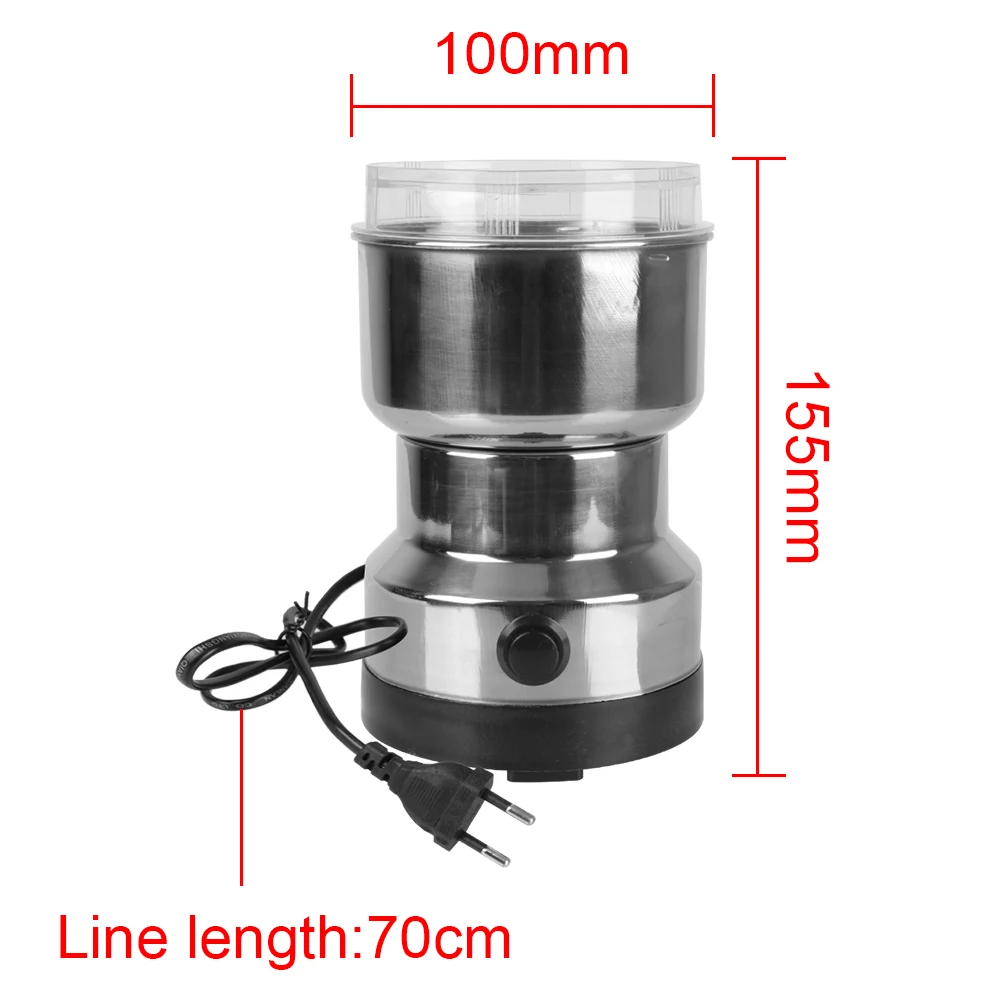 Nuts Beans Spices Blender Grains Grinder Machine Electric Coffee Grinder for home Kitchen Multifunctional Coffe Chopper Blades