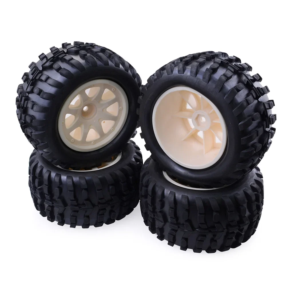 2pcs ZD Racing 1/10 Bigfoot Truck Tires Car Wheels