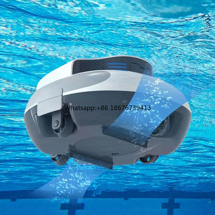 Wireless Pool Robot Pool Vacuum Cleaner Automatic Pool Bottom Cleaner