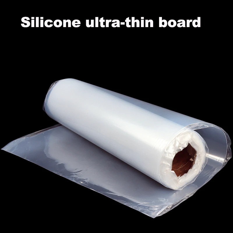 

Ultrathin Silicone Sheet, Flexible Rubber Pad Heat Resistant 0.1-3mm Thickness, Waterproof for DIY Crafts, Insulation Joints