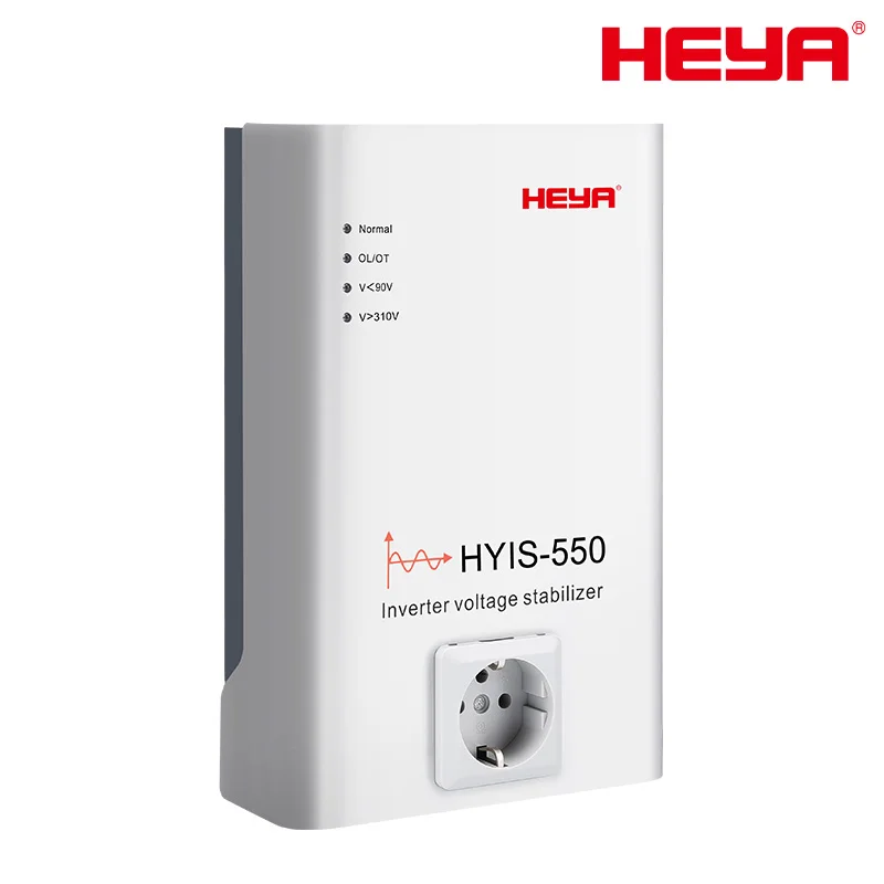 High-Efficiency Inverter Stabilizer 90-310V Input 220V Single Phase Output Protects Electronics From Voltage Fluctuations550va