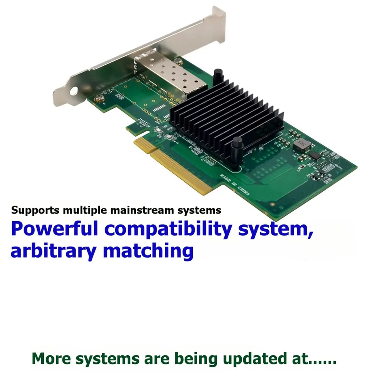 10Gb + PCI-E X8 Network Card JL82599EN X520-DA1 Supports PXE and UEFI for WIN10/11 Linux Desktop PC