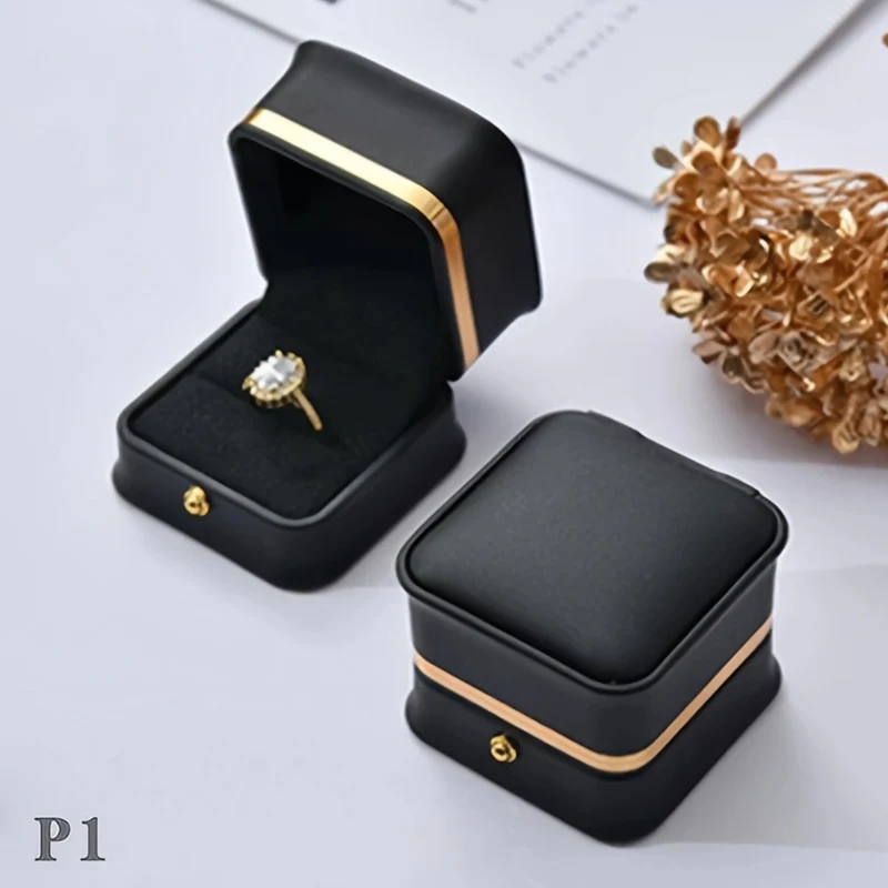 1pc Mode minimalist ischen Schmuck Aufbewahrung sbox für Frauen für Schmuck Veranstalter – Detail 14