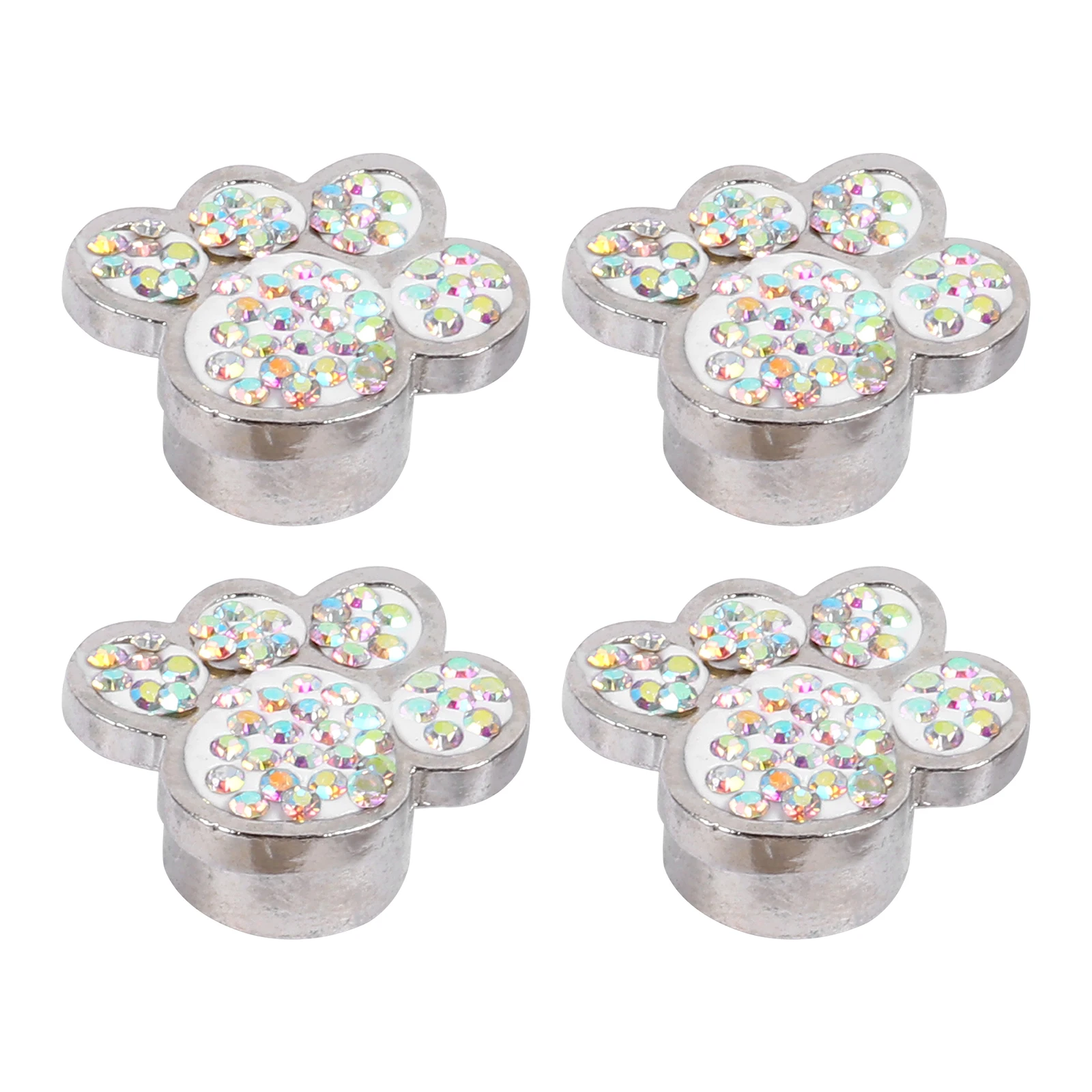 

4Pcs Practical Air Nozzle Caps Durable Universal Car Tire Spiracle Dust Covers Stylish Decorative Lids Spiracle Lids