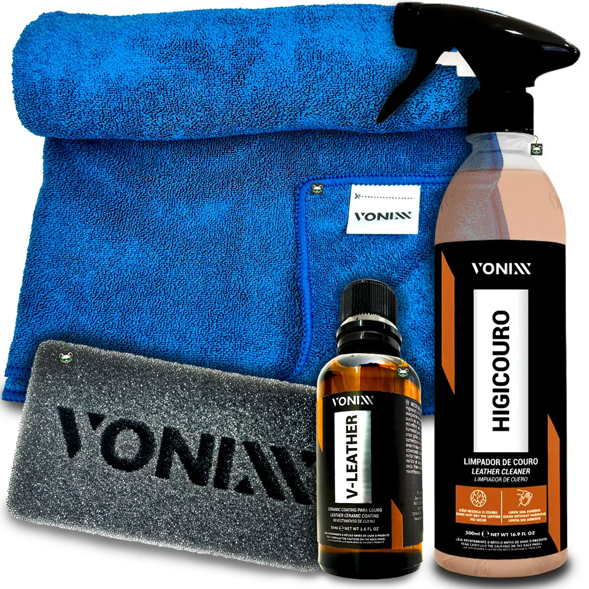 v-leather-pro-50ml-glazing-bench-sanitizer-cleaner-sanitizer-500ml-vonixx-kit