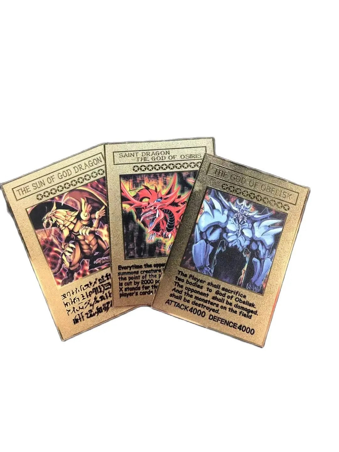 

Yu-Gi-Oh DIY Special Production Metal Card Hobby Collection Children Gift toys （Not original）