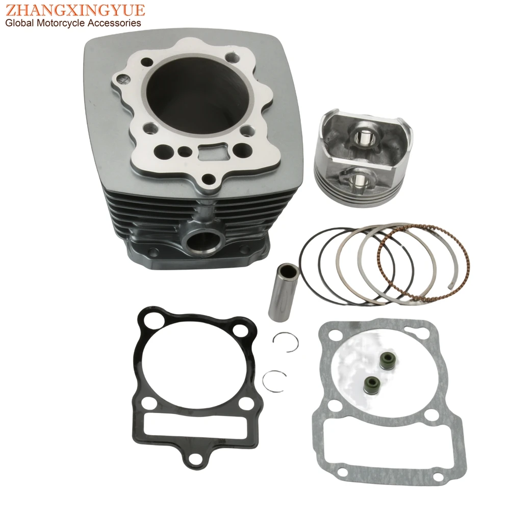 70mm Big Bore Cylinder Block Kit For CG300 CG 300cc 16mm Pin Motorcycle Engine Parts