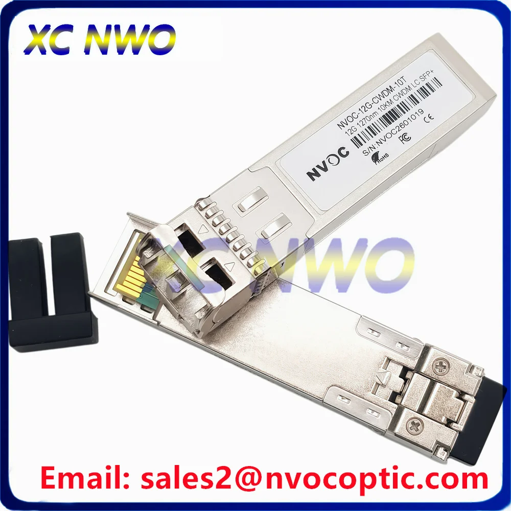 12G 4K Video SFP+ 10km Single Tx CWDM SDI SFP Video Transmitter-1270/1290/1330/1350/1370/1390/1410/1430/1450nm SFP Transceiver
