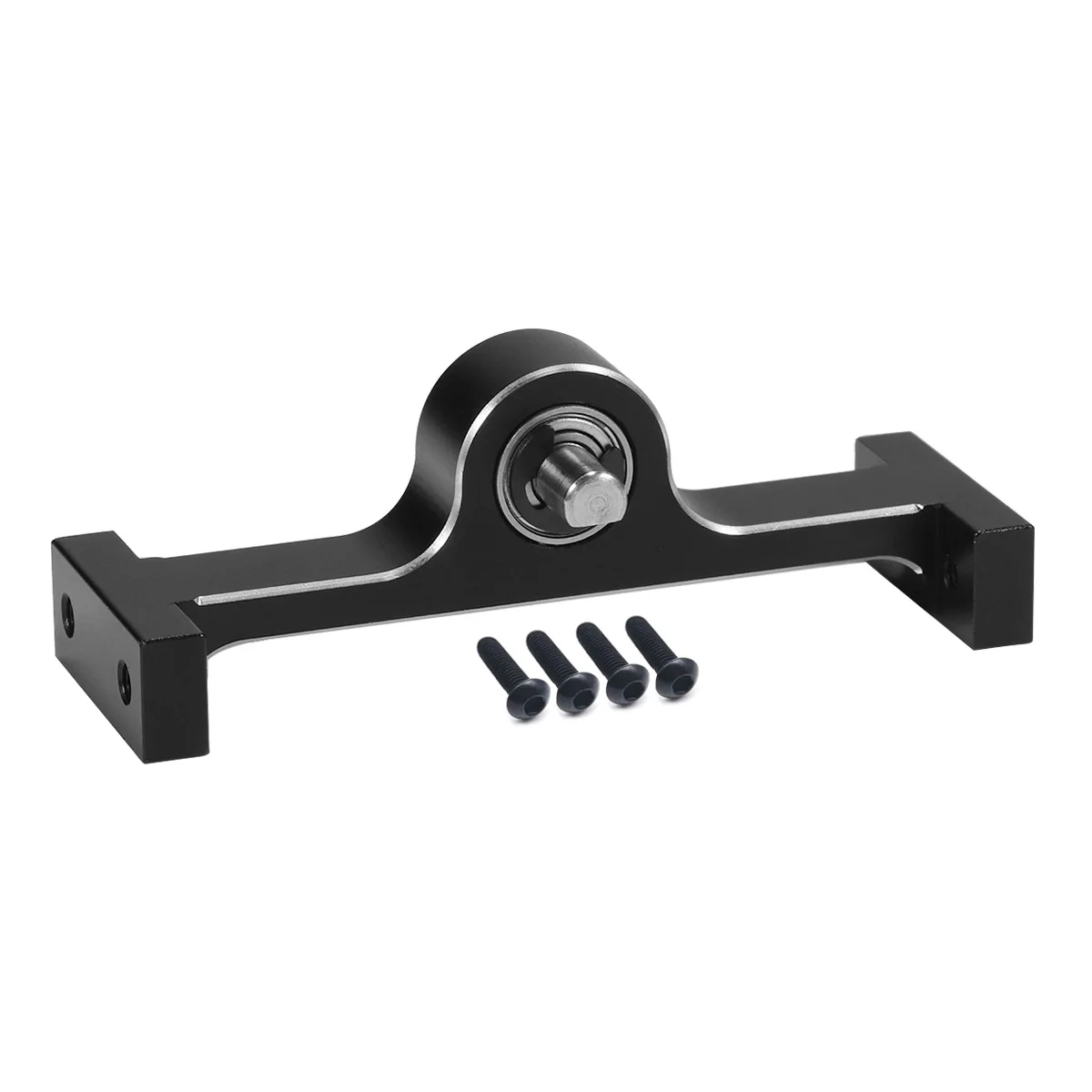 1/10 LCG Chassis Frame 70mm Wide Transmission MOA 1.9S 2.2S Axle Crawler with Bridge Pass-Through for Rock Crawling