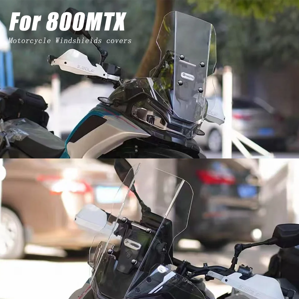 

Sunshades Windshield Motorcycle Front Windshield Motorcycle Touring screen Windshield For 800MTX