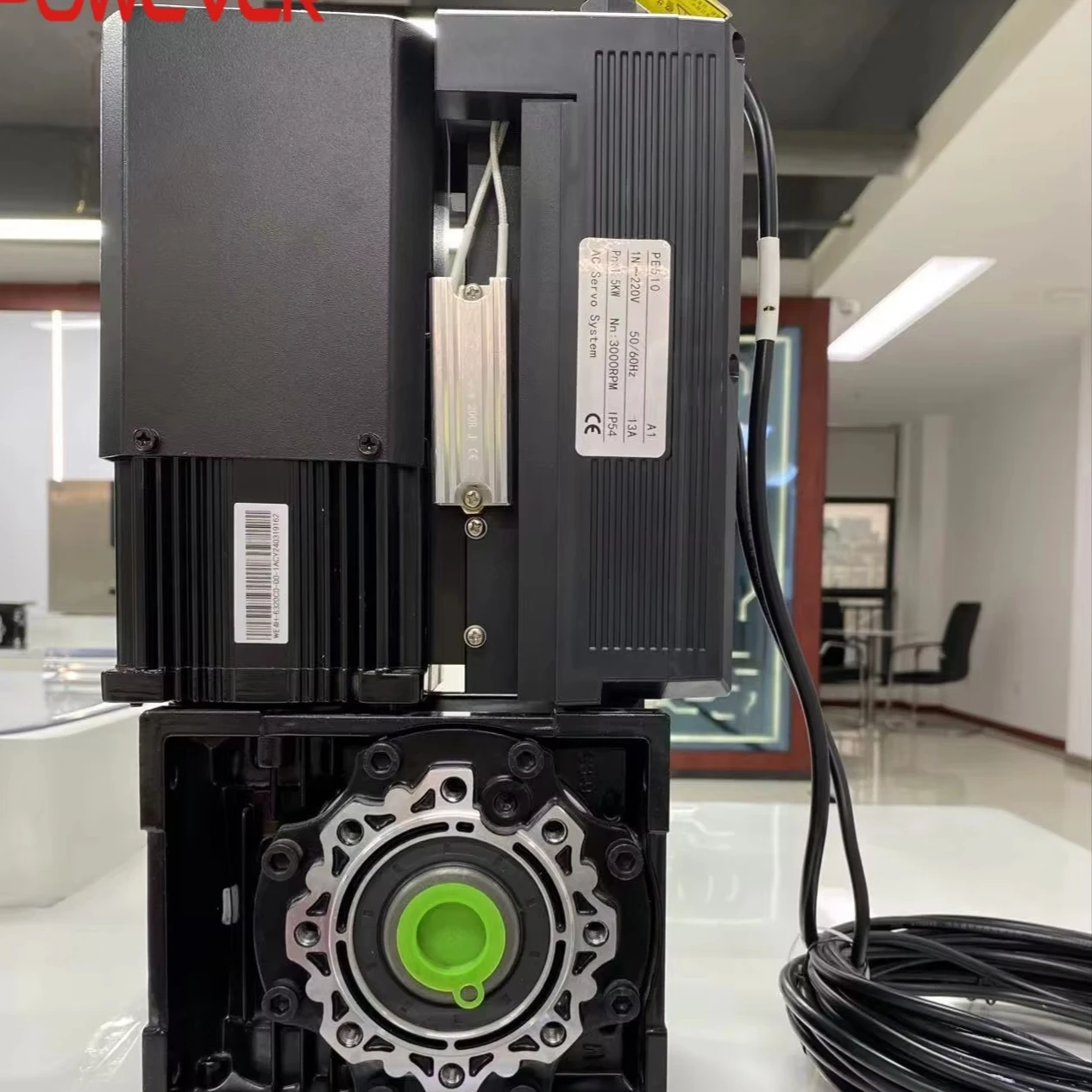 Powerful And Fast Speed Servo Motor For Rolling Shutter Door High Speed Control Box With Gear Reducer