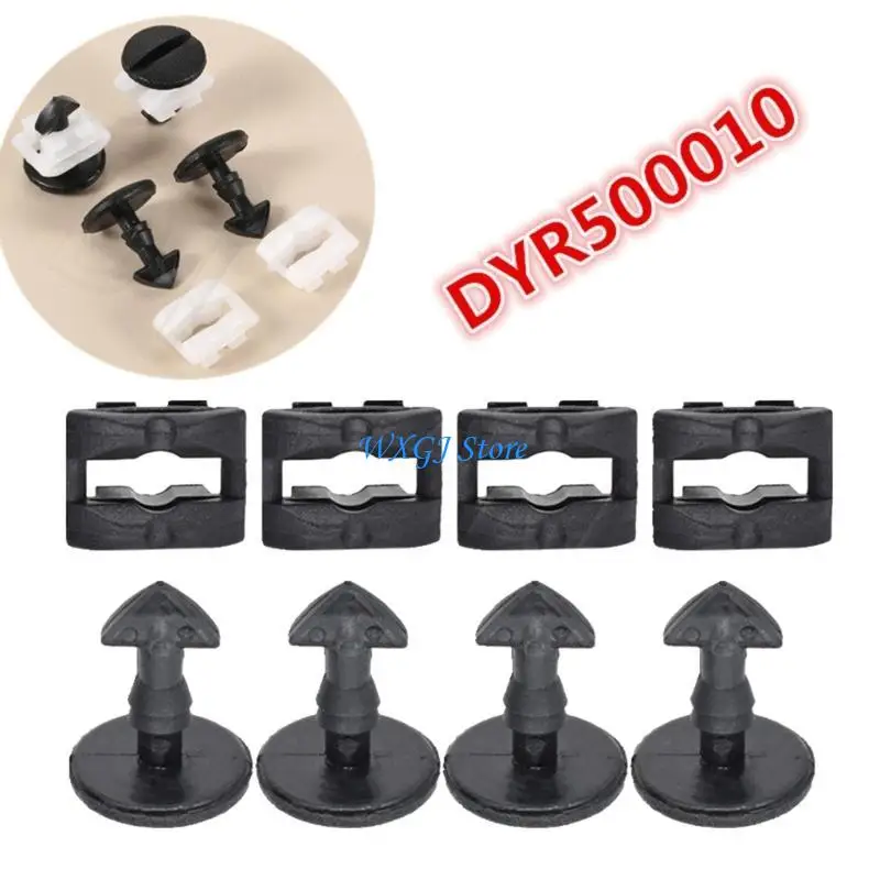 

37JE Towing Eye Trim Turn Lock Insert Bumper Towing Eye Hook Cover Clips Screws for Discovery 4 Bumper Fender-Grille Clip