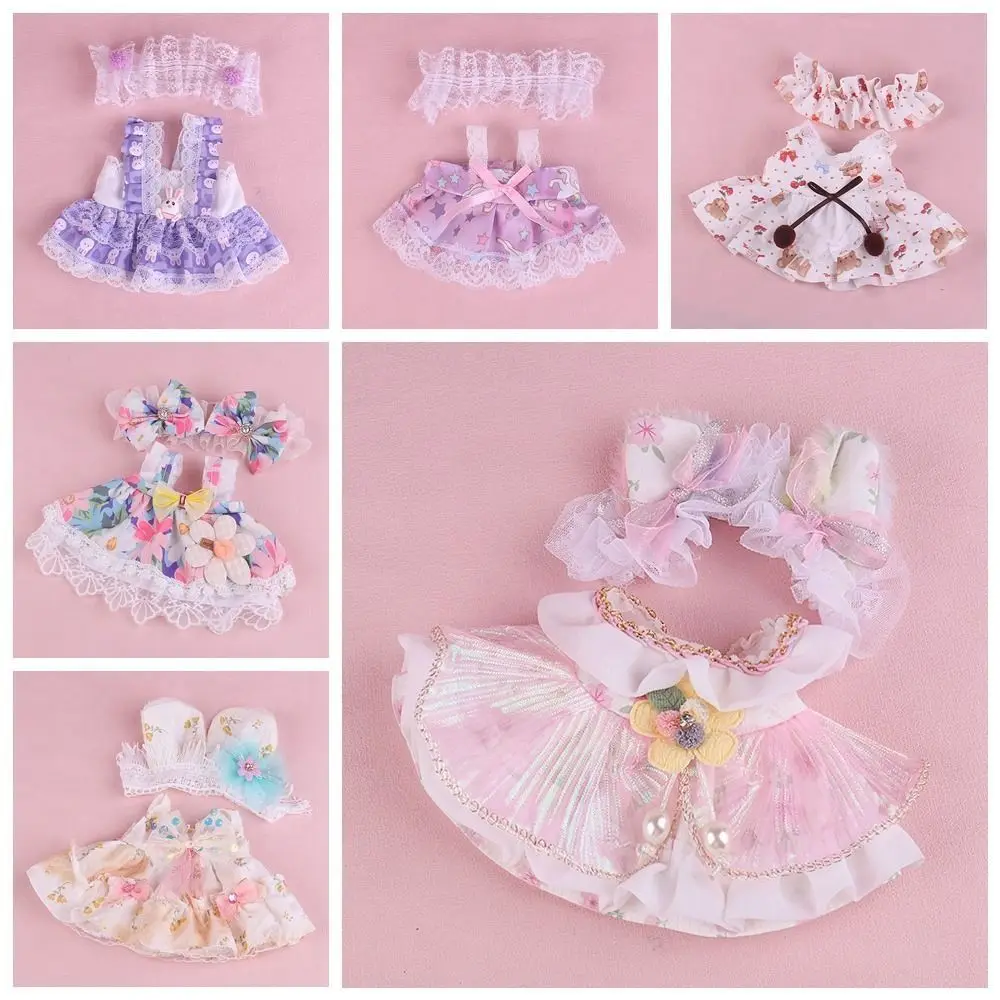 Ubranka dla lalek bawełnianych Lolita Ubranka dla lalek bawełnianych 20 cm Pluszowe ubranka dla lalek 20 cm Casual Suit Pretty Doll Jk Uniform Clothes