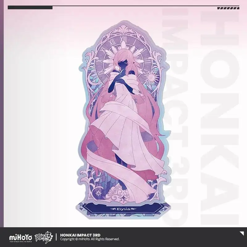 

[Genuine] Mihoyo Plaque Honkai Impact 3Rd Because Of You Story Theme Elysia Acrylic Stand Ornament Cosplay Acg Halloween Gift