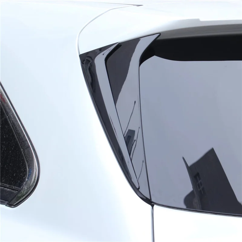 

WELKINRY For Toyota Sienna XL40 4th Gen 2021 2022 2023 Car Tail Rear Spoiler Window Windshield Windscreen Side Triangle Trim