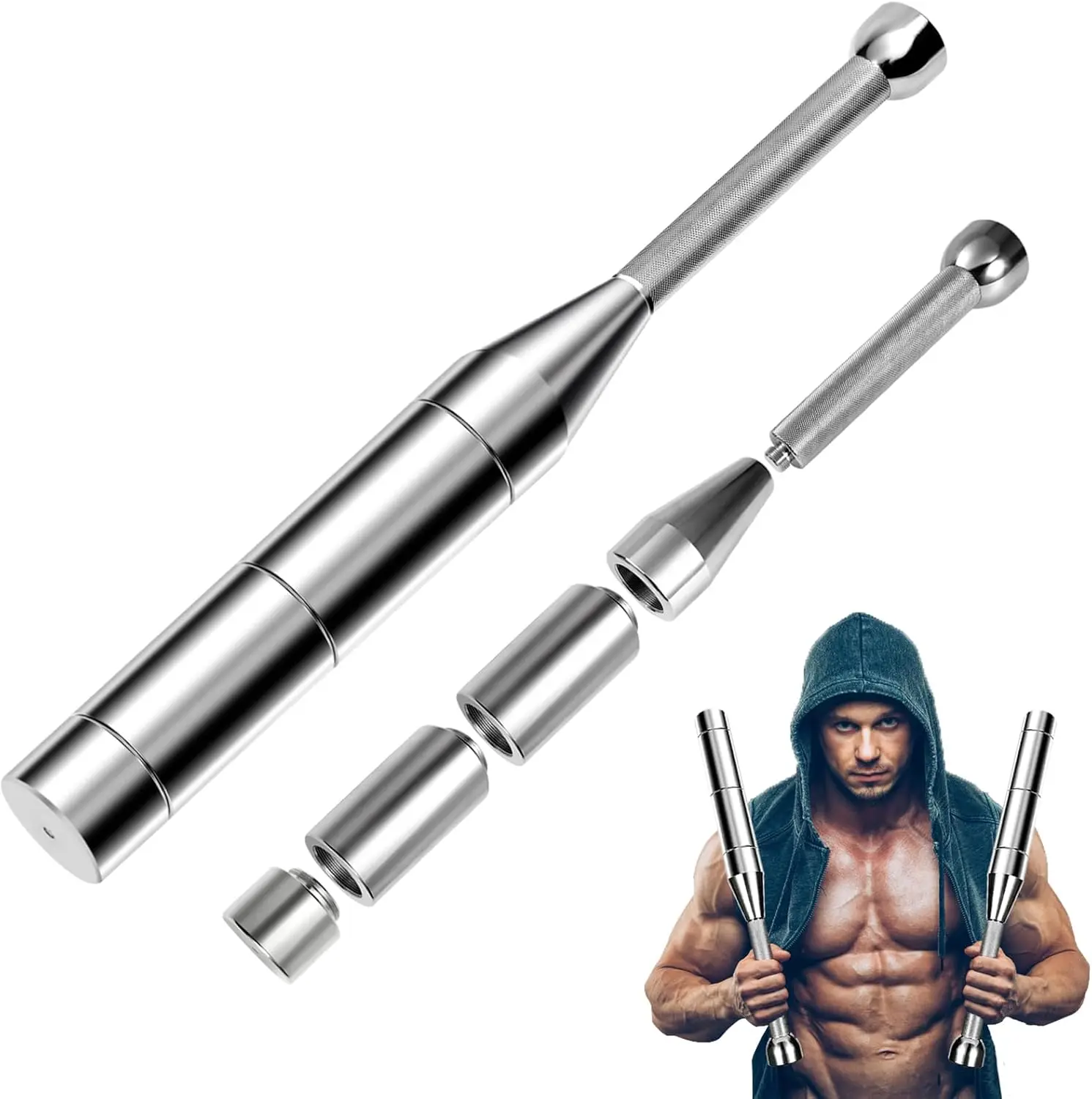 Verstellbare Macebell |   Progressive Gewichte, Gusseisen-Legierungsstahl, CE-Zertifiziertes Fitnessgerät 4 6 8 10 12 14 16kg