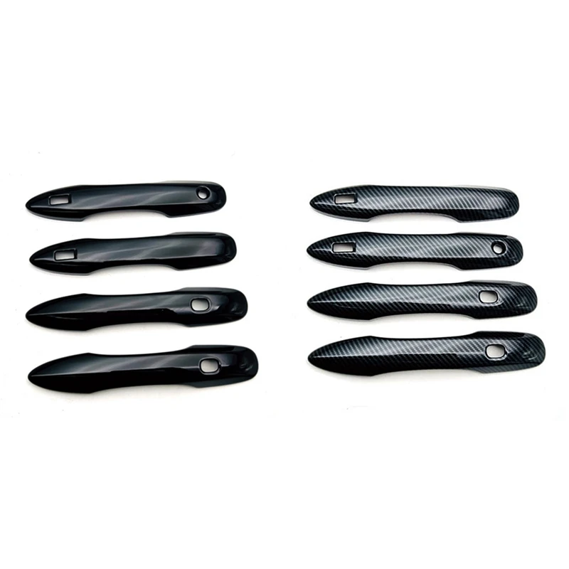 4Pcs Car Exterior Side Door Handle Frame Cover Trim For Toyota Sienta 2022 2023