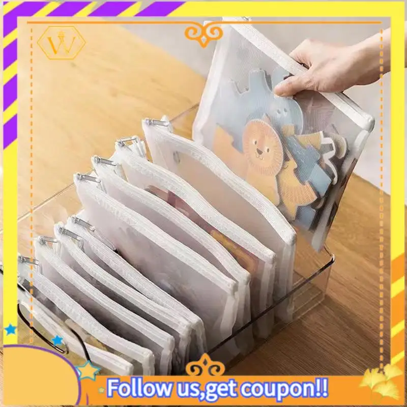 최신-30PCS 메쉬 지퍼 파일 가방 방수 지퍼 폴더 장난감 보관 가방 보관 도구 화장품 조직 가방