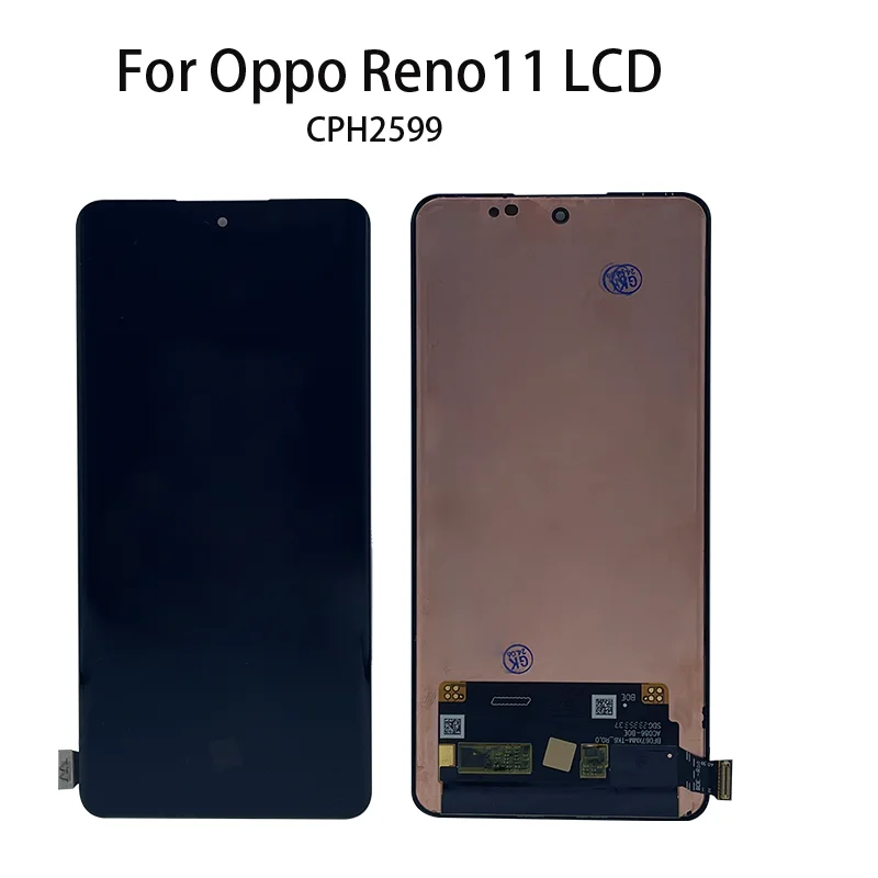 AMOLED 6.7 Inch For Oppo Reno11  CPH2599 LCD Display Touch Screen Digitizer Panel Assembly Replacement