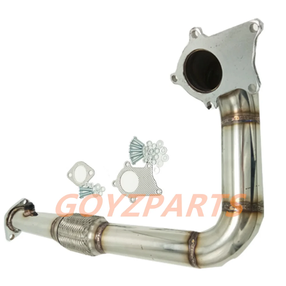 Modificação do Tubo de Escape Automotivo, Tubo de Escape Adequado para Civic Si Eg Ek CRX Del Sol D15 D16