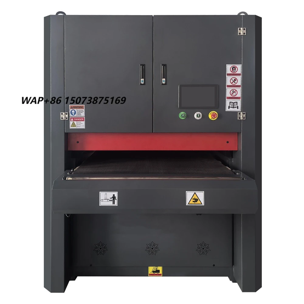 Stainless Steel and Carbon Steel Automatic Deburring and Sanding Machine, Featuring Sanding and Polishing Functions