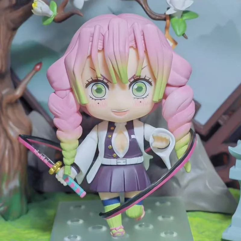 GSC Demon Sayaer Mitsuri Muichiro Anime Acchion Figuur Nendoroid # 2218 # 2217 Speelgoed Ornament Schattig Model Kinderen Verjaardagscadeau