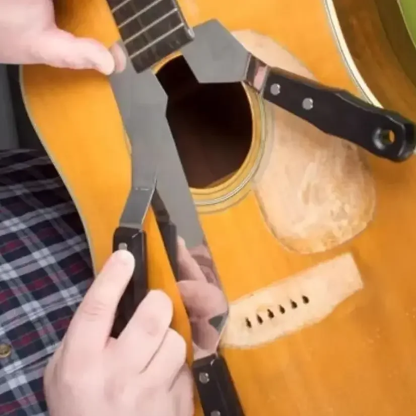 Guitar Repair Disassembly Flat Shovel Neck Bridge Removal Repair Building Shovel Tool Luither Essential