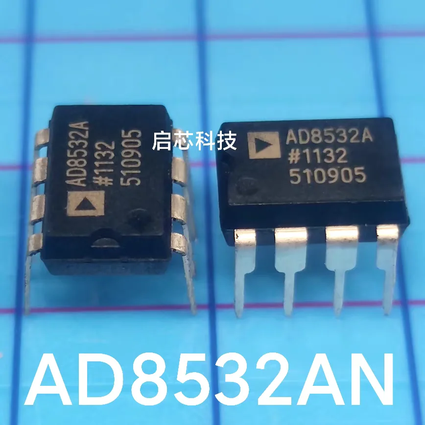 AD8532, AD8532AN, AD8532ANZ – Brand-new, genuine single-supply amplifiers in PDIP-8 packages