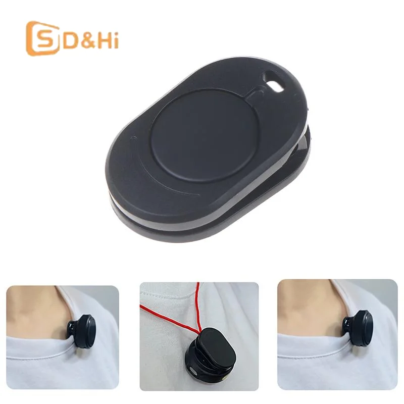Picture 4: 1/3/5PCS Black Magnetic Back Clip For Wireless Microphone Magnetic Clip Collar Magnet Clip Microphon Live Broadcast Cable Clip