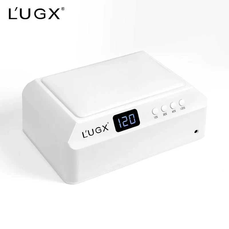 

LUGX 72W Hand Pillow Double Nail Dryer Curing Ongles UV Gel Led Light Professional Cordless Portable Rechargeable Nail Uv Lamp