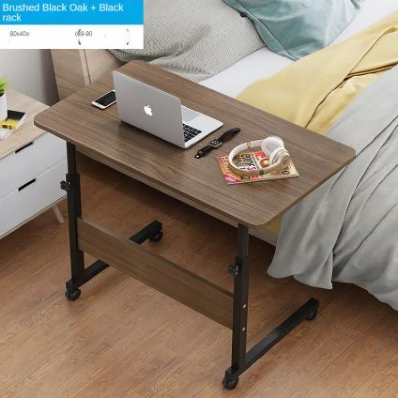 custom.Simple Lift Computer Desk Bedside Use, Modern Removable Laptop Desk