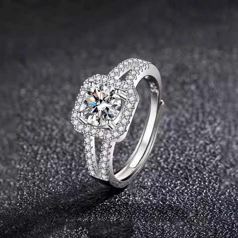 New 925 Sterling Silver Ring Shining 5A Zircon for Women Wedding Jewelry Engagement Charm Party Fashion Gift Top Quality Ring