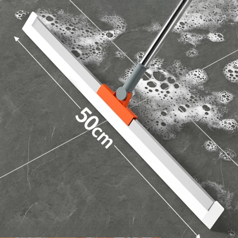 מטלית קסם סיליקון מורחבת באורך: 180 °   ראש סובב, רצועות סקראב רכות, סקווי נשלף, עיצוב חסכון במקום