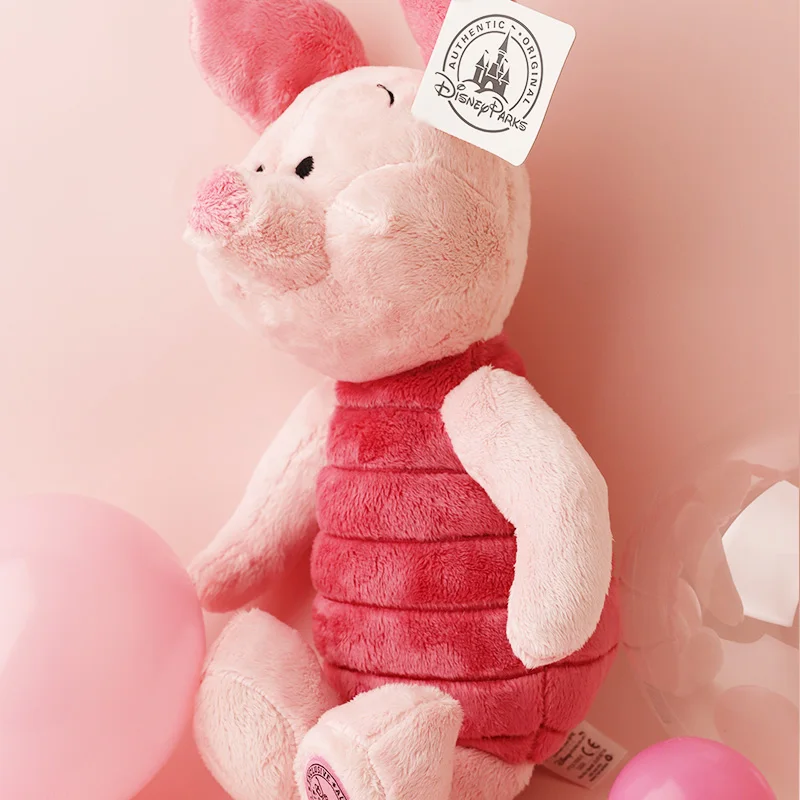 Cute Pink Winnie The Pooh Friends Piglet Plush Toys Anime Stuff Animal Kawaii Piggy Doll For Girls Xmas Birthday Gift Collection