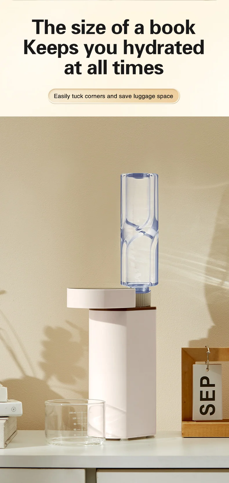 2000 W Durchlauferhitzer, 3 Sekunden schnelles Aufheizen, kompatibel mit Mineralwasser/Flaschenwasser, tragbarer Wasserspender – Detail 17