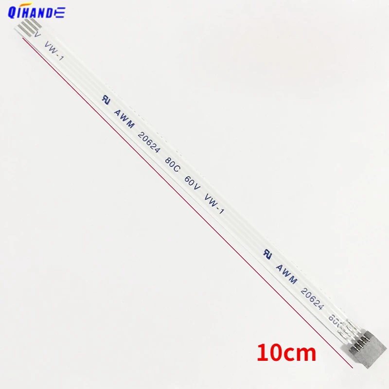 

10PCS New 6 / 7 /8 /9 / 10.1 Inch Touchpad Extension Wire Cable 100mm 4-Line 4Pin For Touch Scereen Glass Panel Sensor GPS