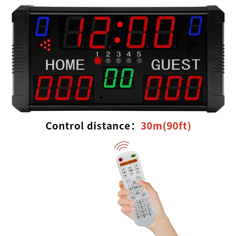 High-quality Products  Gymnastics  Electronic Portable Led Number Display Scoreboard Multisport Digital Basketball