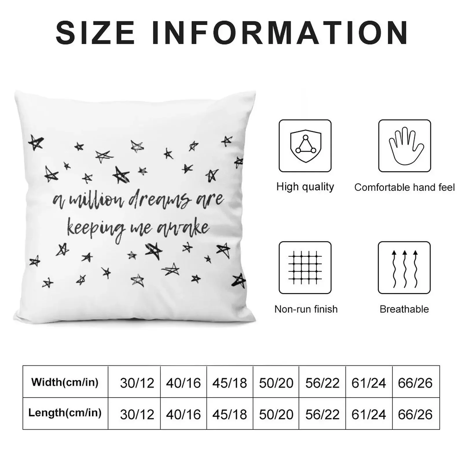 The Greatest Showman A Million Dreams Throw Pillow Cushion Cover For Sofa Pillowcase Cushion Cushion Cover pillow