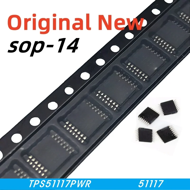 

10pcs 100% New TPS51117PWR TPS51117 51117 sop-14 Chipset