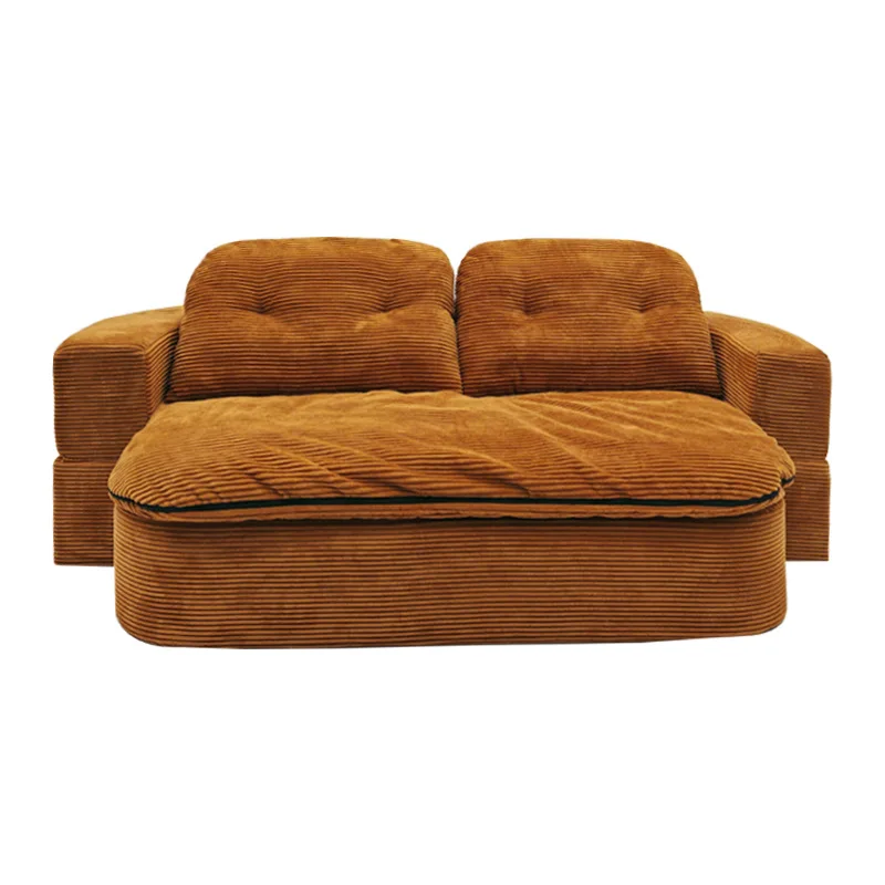 Yjq fabric sofa antique living room home module double triple folding dual-purpose removable and washable sofa bed